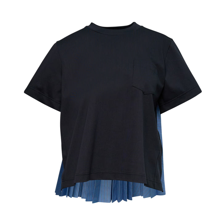 sacai Poplin x Cotton Jersey T-Shirt – Available at Club 21, Official Retailer in Singapore, Malaysia & Thailand with Global Shipping Online