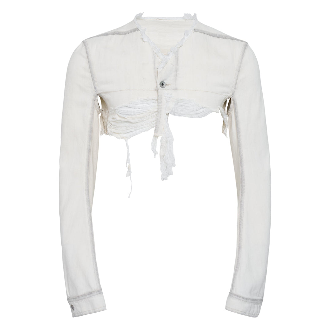 Microworker Shredded Blouson