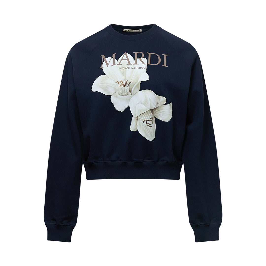 Raglan Lilies Sweatshirt