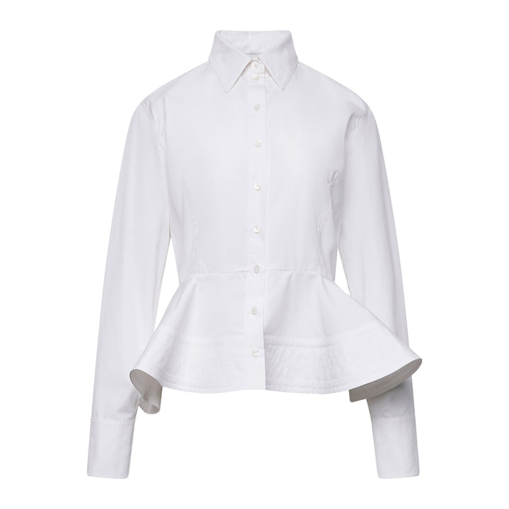 Stella McCartney Poplin Peplum Shirt – Available at Club 21, Official Retailer in Singapore, Malaysia & Thailand with Global Shipping Online