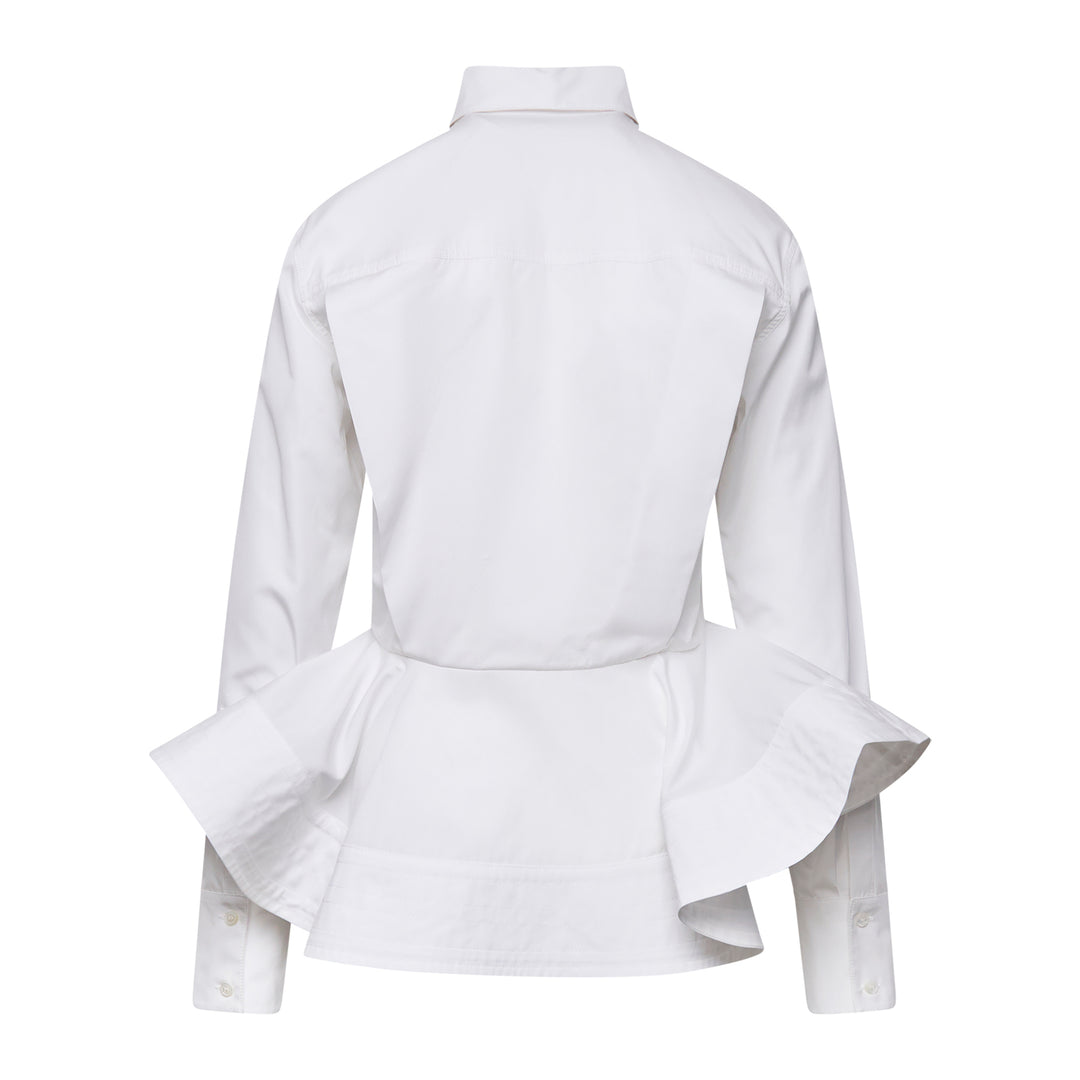 Stella McCartney Poplin Peplum Shirt – Available at Club 21, Official Retailer in Singapore, Malaysia & Thailand with Global Shipping Online