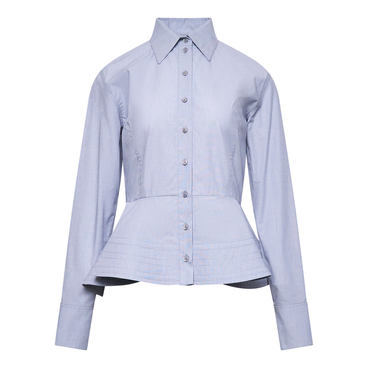 Stella McCartney Chambray Peplum Shirt – Available at Club 21, Official Retailer in Singapore, Malaysia & Thailand with Global Shipping Online