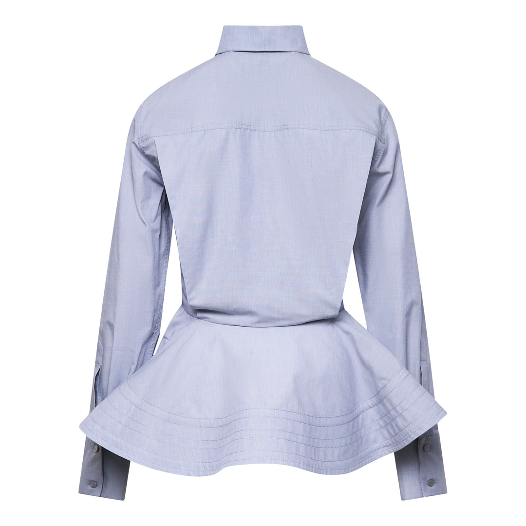 Stella McCartney Chambray Peplum Shirt – Available at Club 21, Official Retailer in Singapore, Malaysia & Thailand with Global Shipping Online