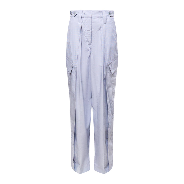 Stella McCartney Chambray Layered Cargo Trousers – Available at Club 21, Official Retailer in Singapore, Malaysia & Thailand with Global Shipping Online