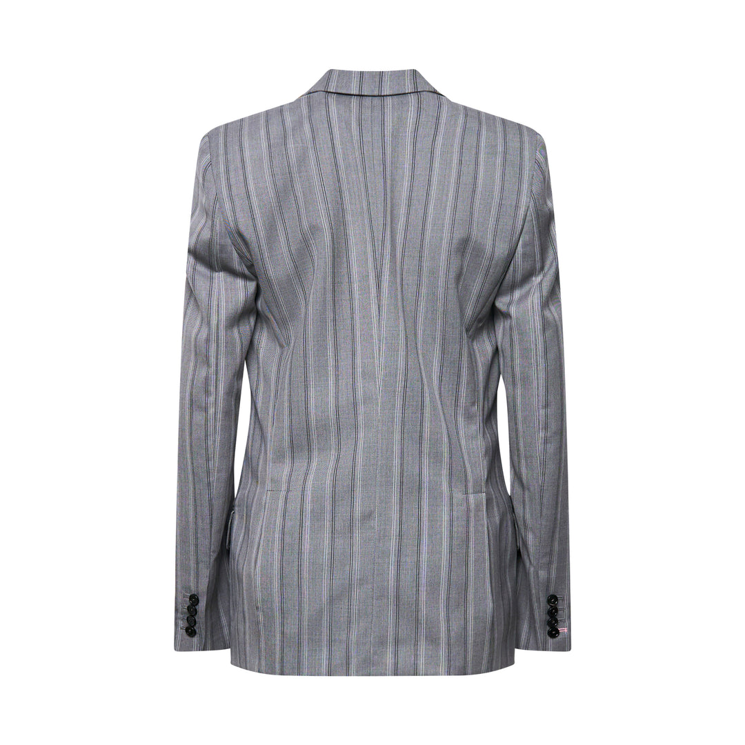 Stella McCartney Stripe Tailoring Double Breasted Blazer – Available at Club 21, Official Retailer in Singapore, Malaysia & Thailand with Global Shipping Online