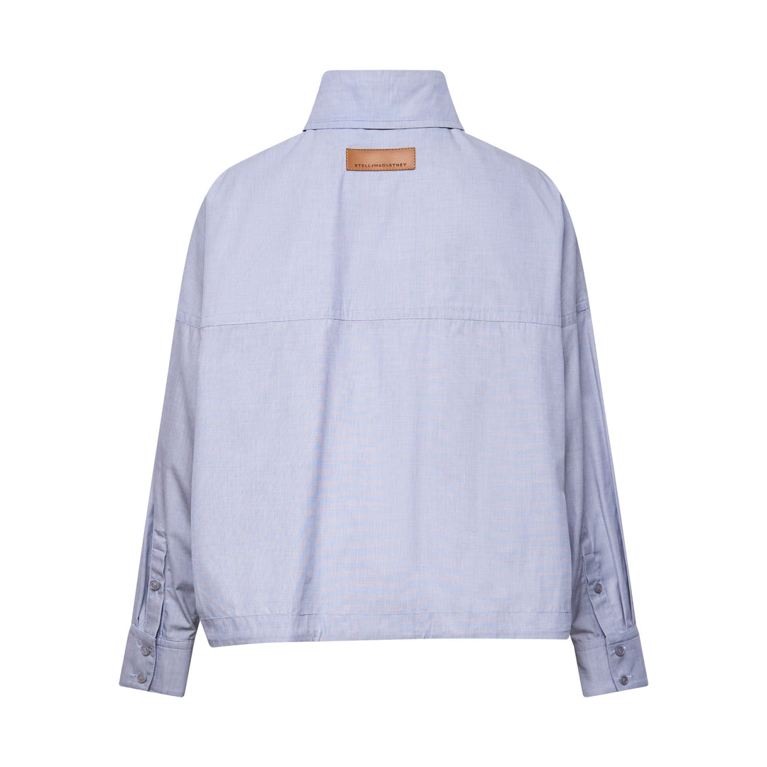 Stella McCartney Chambray Sporty Bomber – Available at Club 21, Official Retailer in Singapore, Malaysia & Thailand with Global Shipping Online