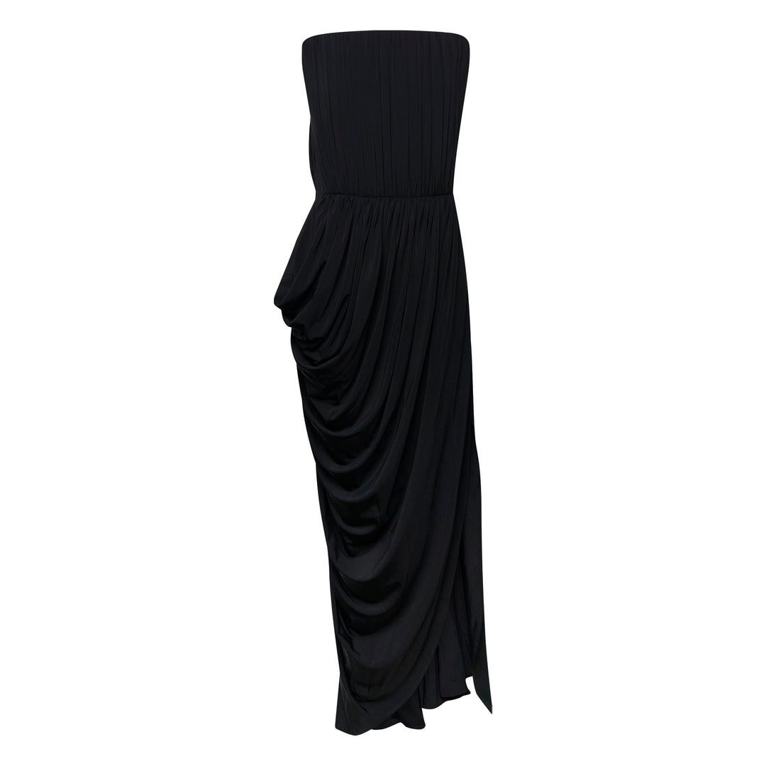 Stella McCartney Crepe Jersey Square Neck Gown – Available at Club 21, Official Retailer in Singapore, Malaysia & Thailand with Global Shipping Online