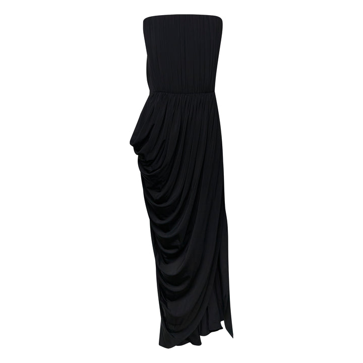 Stella McCartney Crepe Jersey Square Neck Gown – Available at Club 21, Official Retailer in Singapore, Malaysia & Thailand with Global Shipping Online