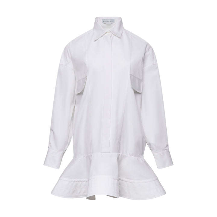 Stella McCartney Poplin Peplum Pique Shirt – Available at Club 21, Official Retailer in Singapore, Malaysia & Thailand with Global Shipping Online