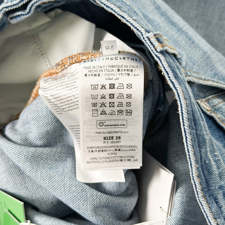 Stella McCartney Mid Waist Relaxed Curve Jeans – Available at Club 21, Official Retailer in Singapore, Malaysia & Thailand with Global Shipping Online