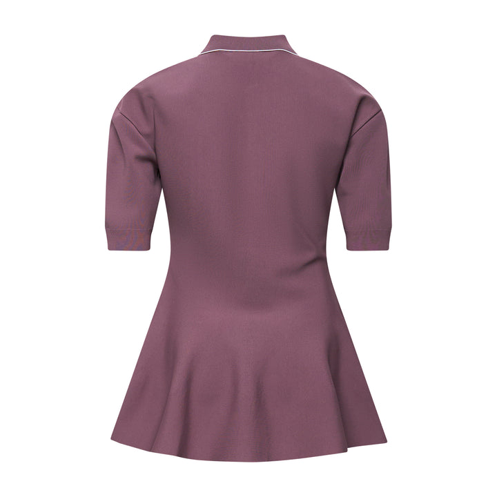Stella McCartney Compact Knit Peplum Polo – Available at Club 21, Official Retailer in Singapore, Malaysia & Thailand with Global Shipping Online