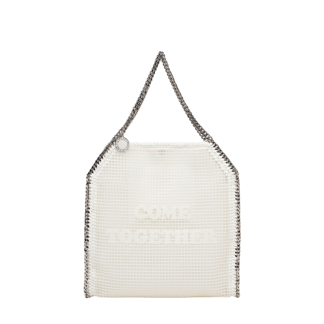 Stella McCartney Falabella Come Together Slogan Bag – Available at Club 21, Official Retailer in Singapore, Malaysia & Thailand with Global Shipping Online