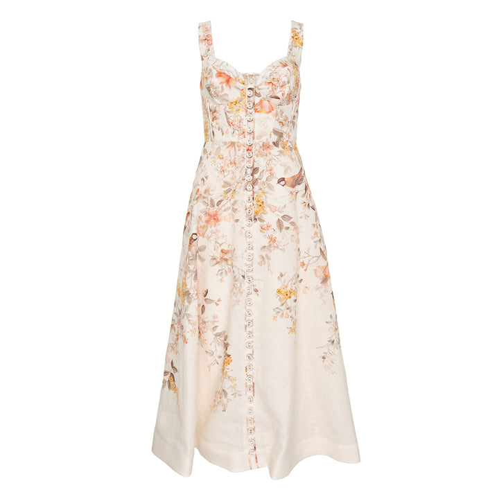 Luna Buttoned Picnic Dress