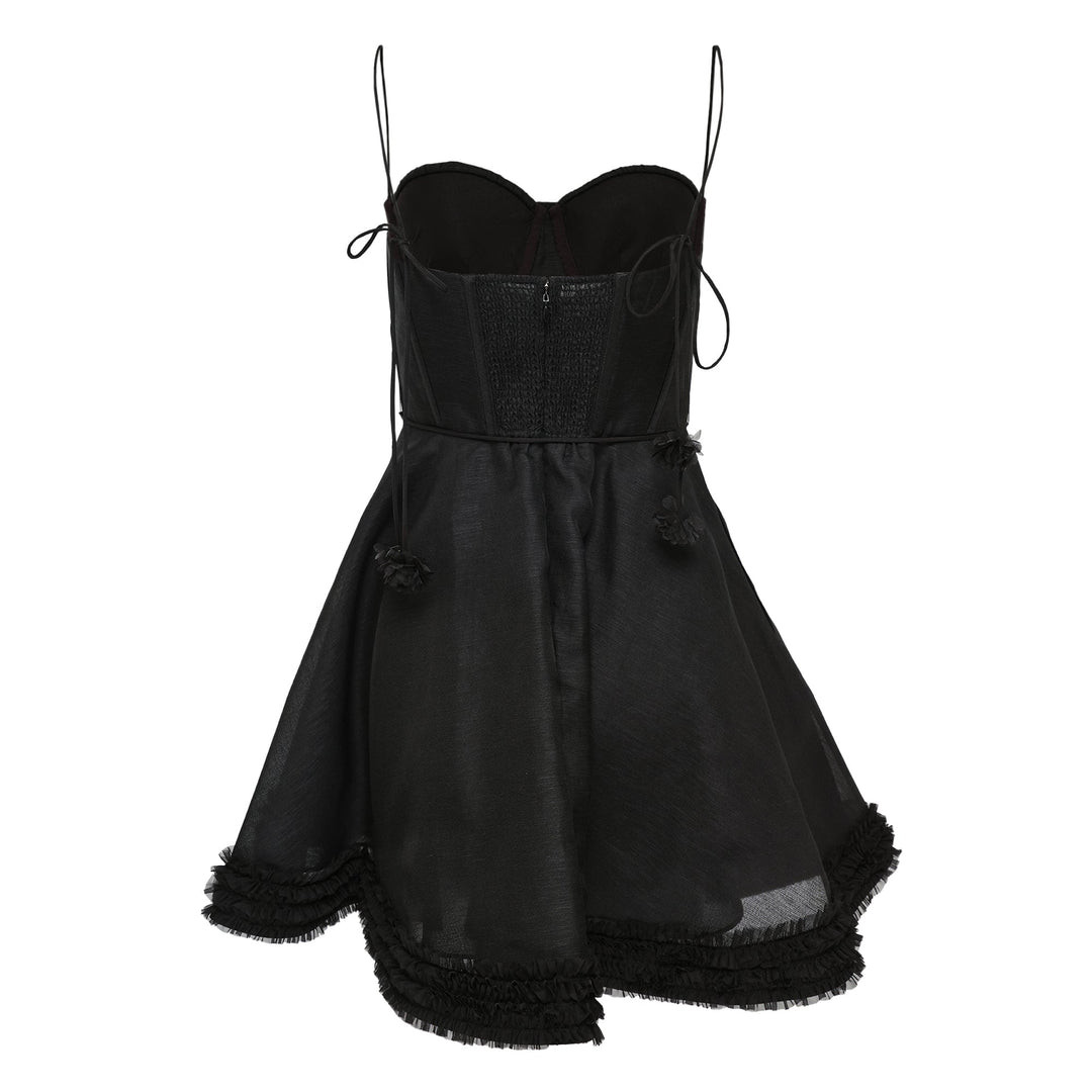 Luna Ruffle Mini Dress