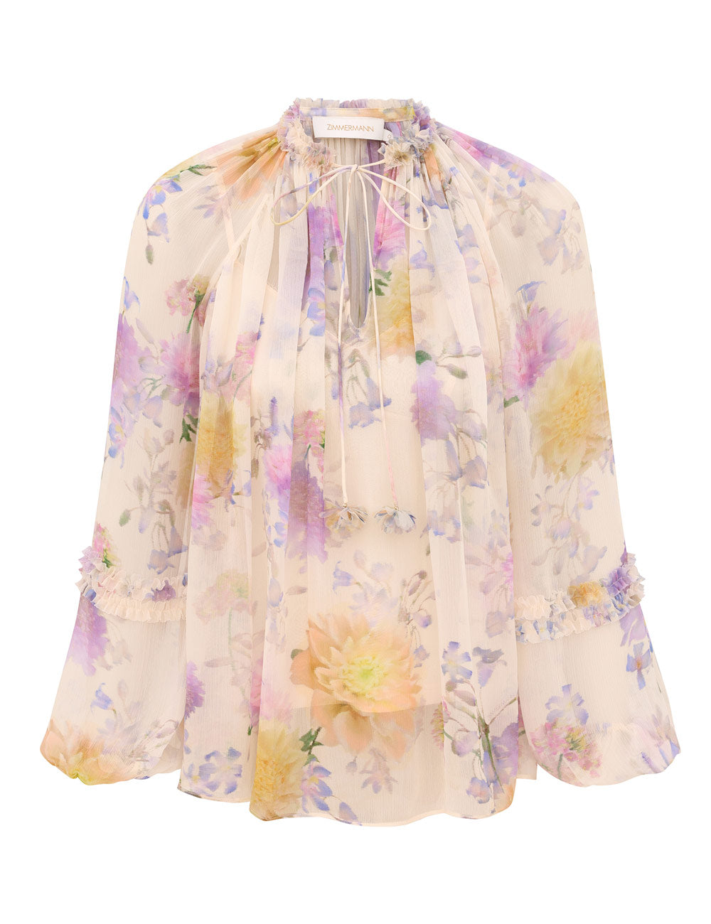 Luna Ruffle Billow Blouse