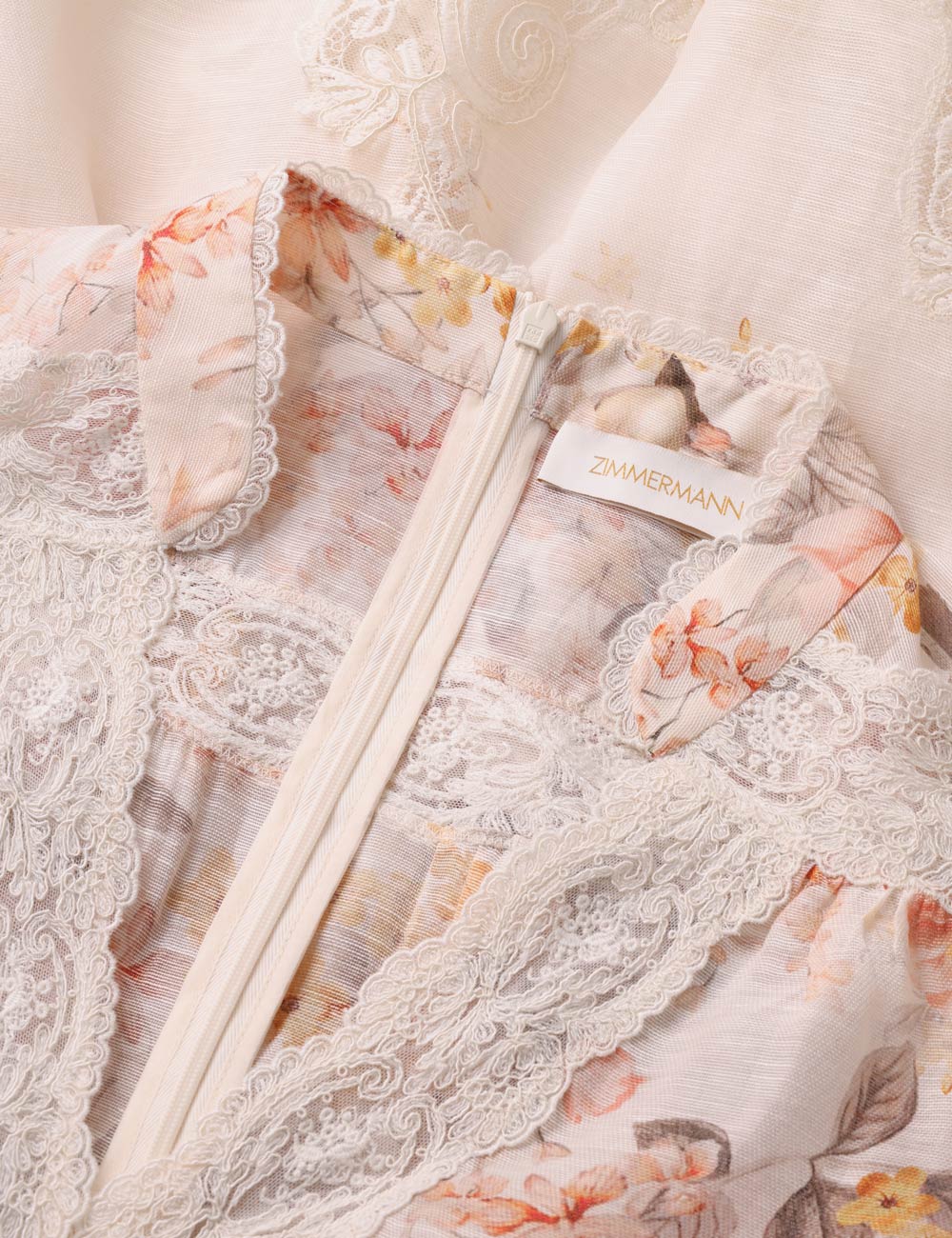 Luna Lace Lantern Dress