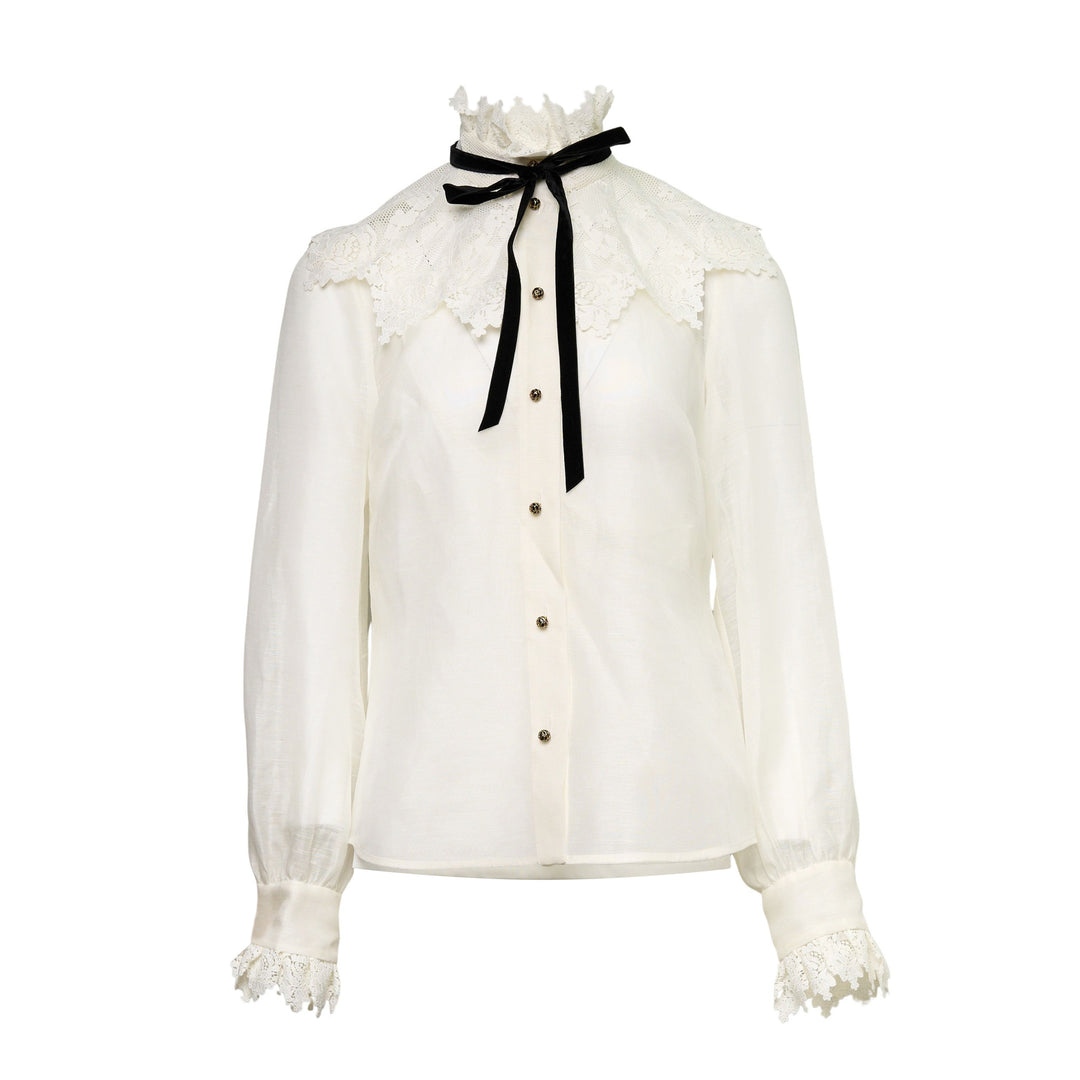 Luna Collared Blouse