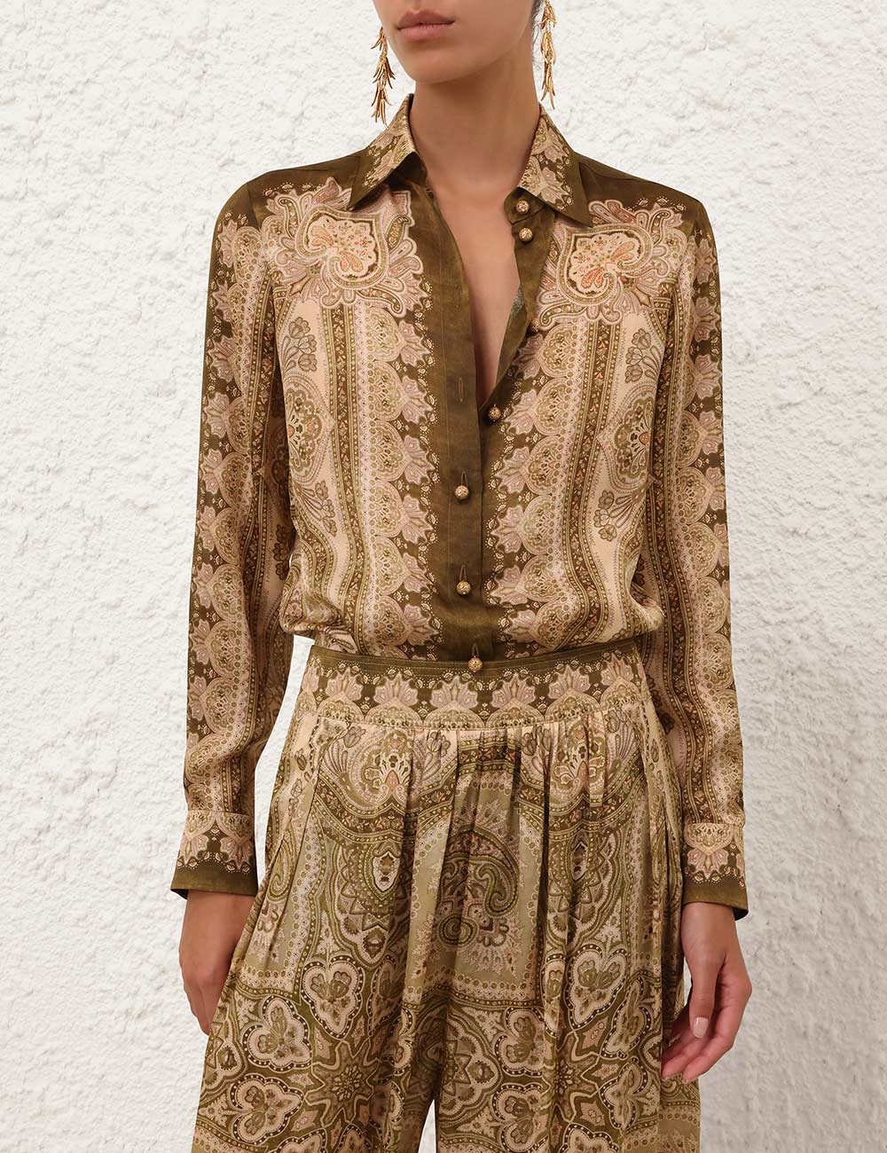 Luna Satin Shirt