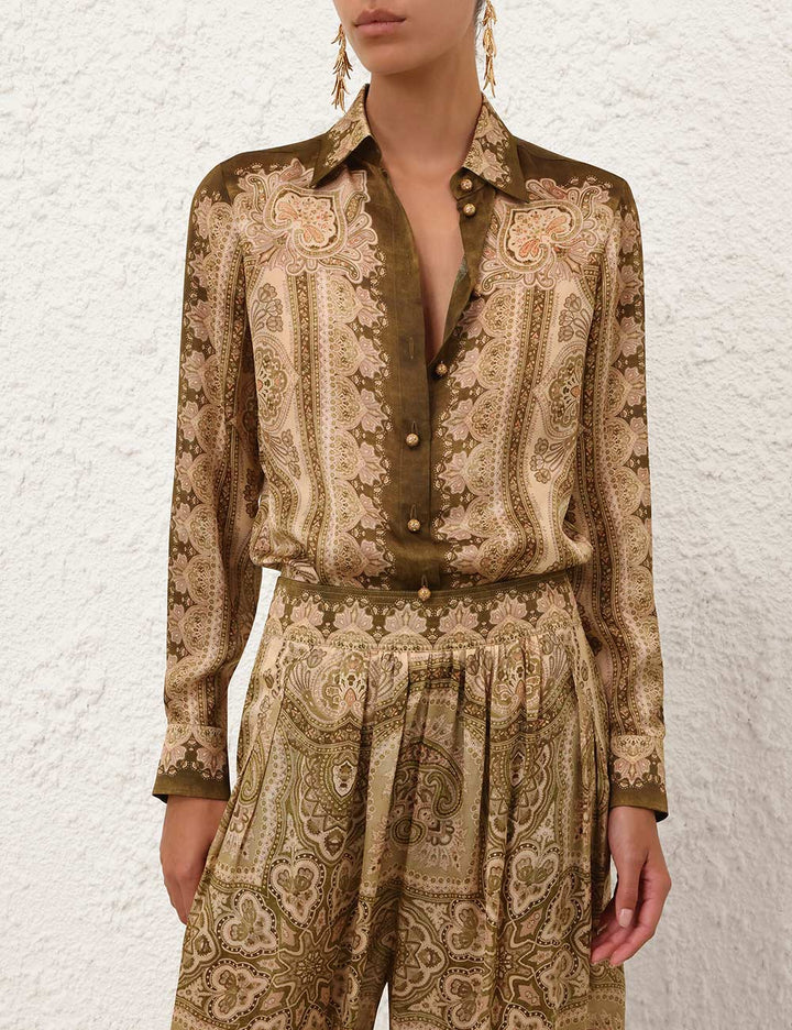 Luna Satin Shirt