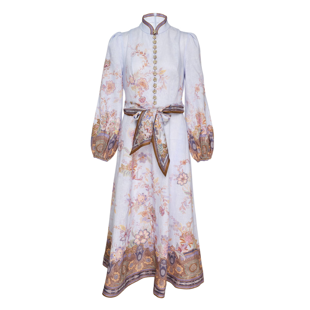 ZIMMERMANN Luna Button Midi Dress – Available at Club 21, Official Retailer in Singapore, Malaysia & Thailand with Global Shipping Online