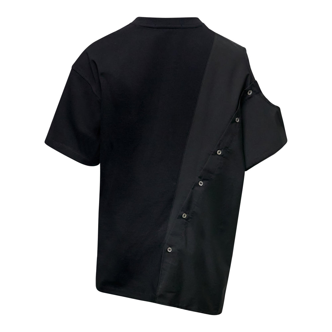 Half Fabric Mixed Top