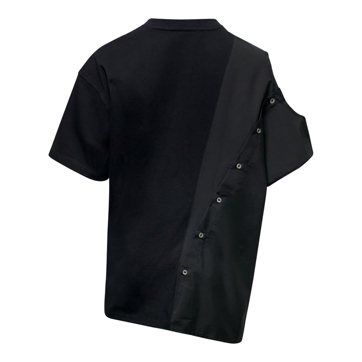 Half Fabric Mixed Top