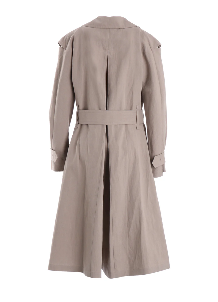 Yohji Yamamoto Wrap Trench Coat – Available at Club 21, Official Retailer in Singapore, Malaysia & Thailand with Global Shipping Online