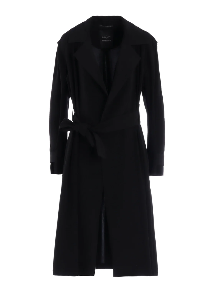 Yohji Yamamoto Wrap Trench Coat – Available at Club 21, Official Retailer in Singapore, Malaysia & Thailand with Global Shipping Online