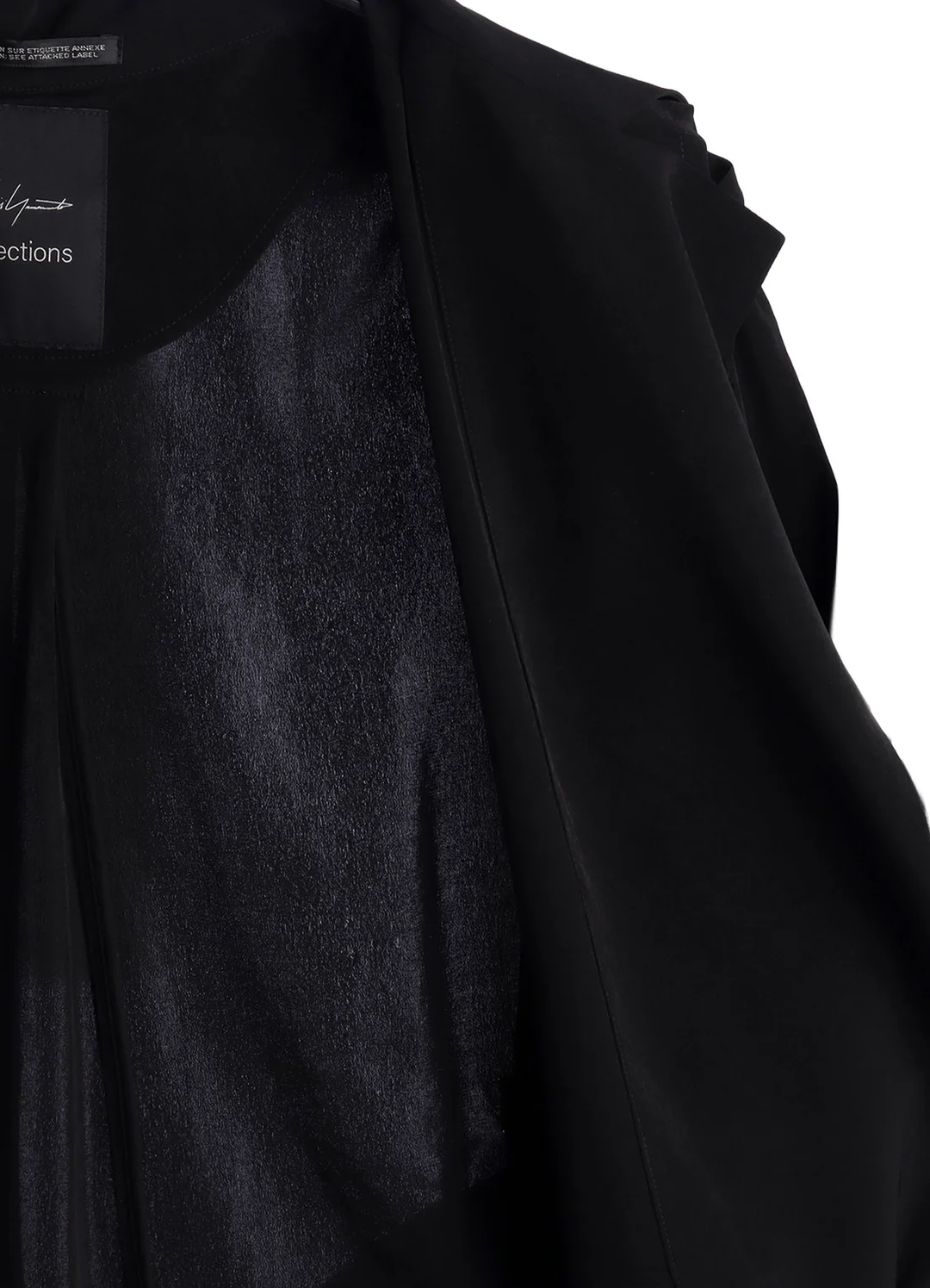 Yohji Yamamoto Wrap Trench Coat – Available at Club 21, Official Retailer in Singapore, Malaysia & Thailand with Global Shipping Online