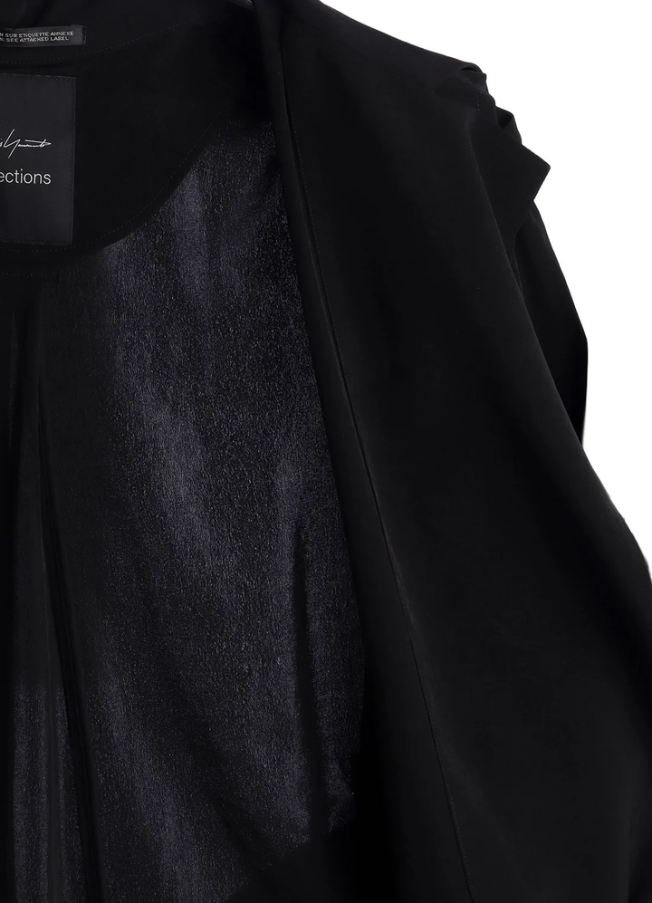 Yohji Yamamoto Wrap Trench Coat – Available at Club 21, Official Retailer in Singapore, Malaysia & Thailand with Global Shipping Online