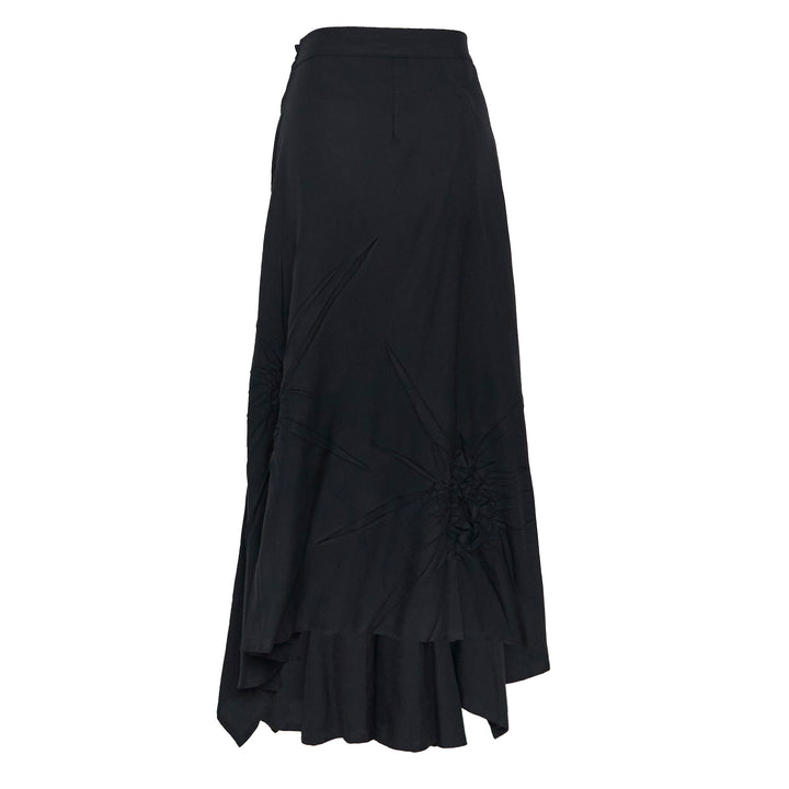 Yohji Yamamoto Gathered Flare Pants – Available at Club 21, Official Retailer in Singapore, Malaysia & Thailand with Global Shipping Online