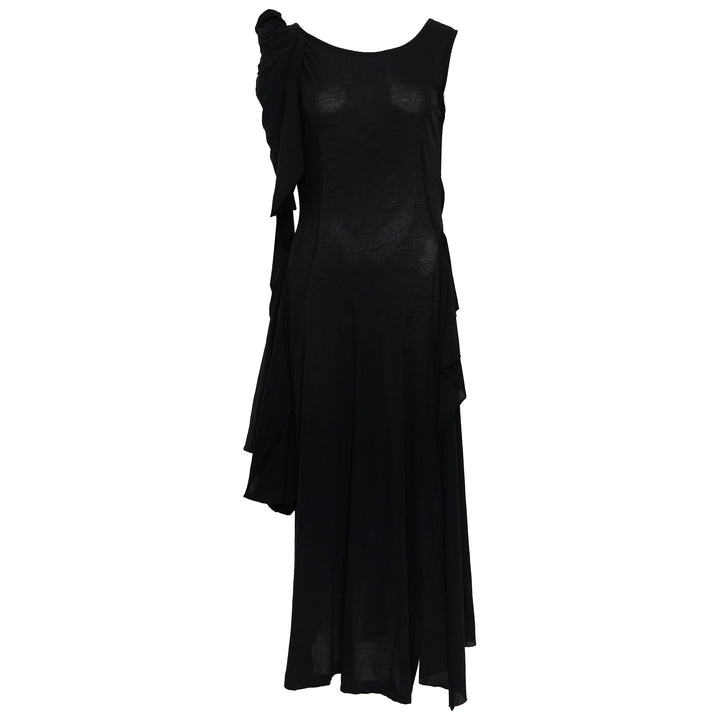 Yohji Yamamoto Draped Dress – Available at Club 21, Official Retailer in Singapore, Malaysia & Thailand with Global Shipping Online