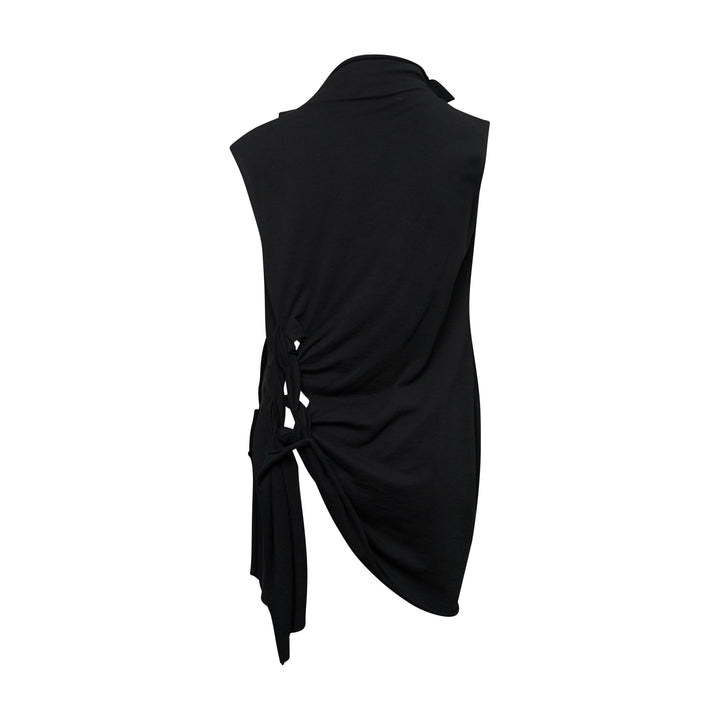 Braided Sleeveless T-Shirt