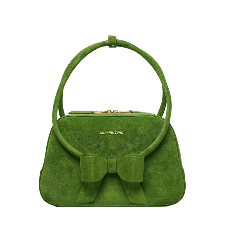 Bow Ring Handle Bag