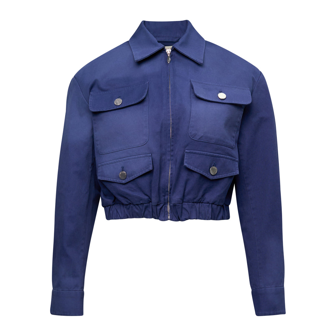 SHUSHU/TONG Multi-Pocket Utility Cropped Jacket – Available at Club 21, Official Retailer in Singapore, Malaysia & Thailand with Global Shipping Online