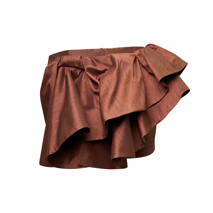 SHUSHU/TONG Asymmetrical Bow Ruffle Skirt – Available at Club 21, Official Retailer in Singapore, Malaysia & Thailand with Global Shipping Online
