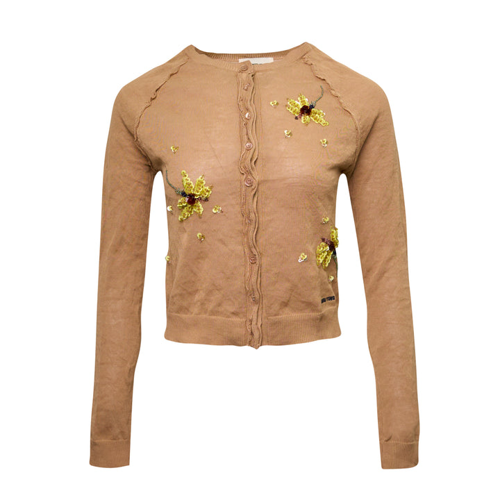 SHUSHU/TONG Beaded Floral Knit Cardigan – Available at Club 21, Official Retailer in Singapore, Malaysia & Thailand with Global Shipping Online