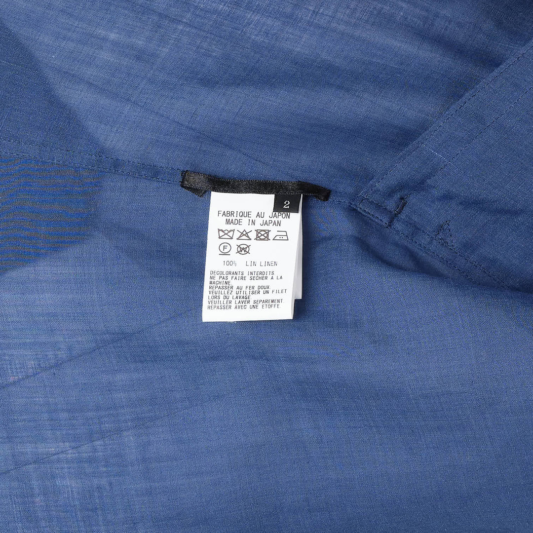 Open Collar Short Sleeve Shirt