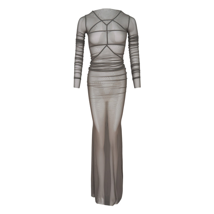 Rick Owens Temple Gown Stretch Tulle – Available at Club 21, Official Retailer in Singapore, Malaysia & Thailand with Global Shipping Online