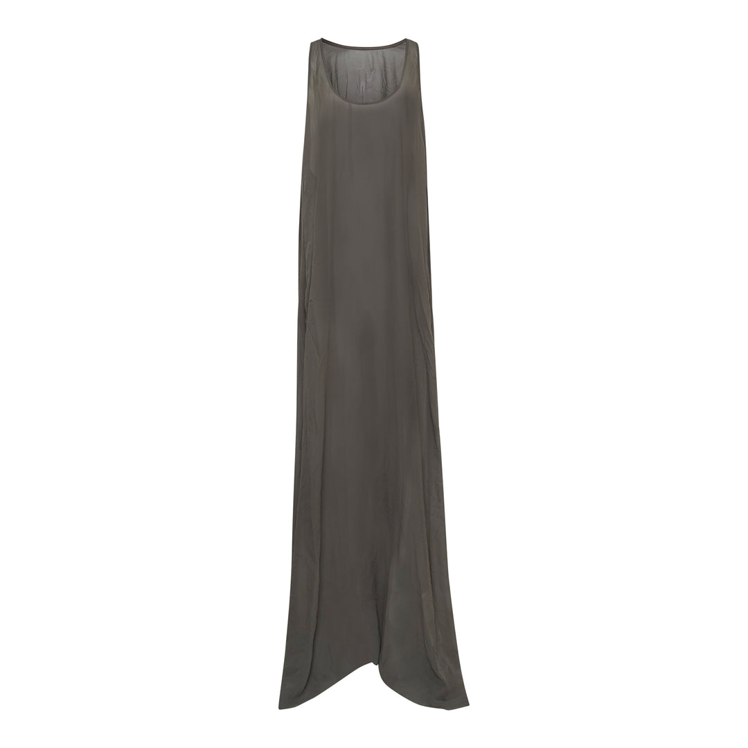 Rick Owens Tank Gown Washed Georgette – Available at Club 21, Official Retailer in Singapore, Malaysia & Thailand with Global Shipping Online