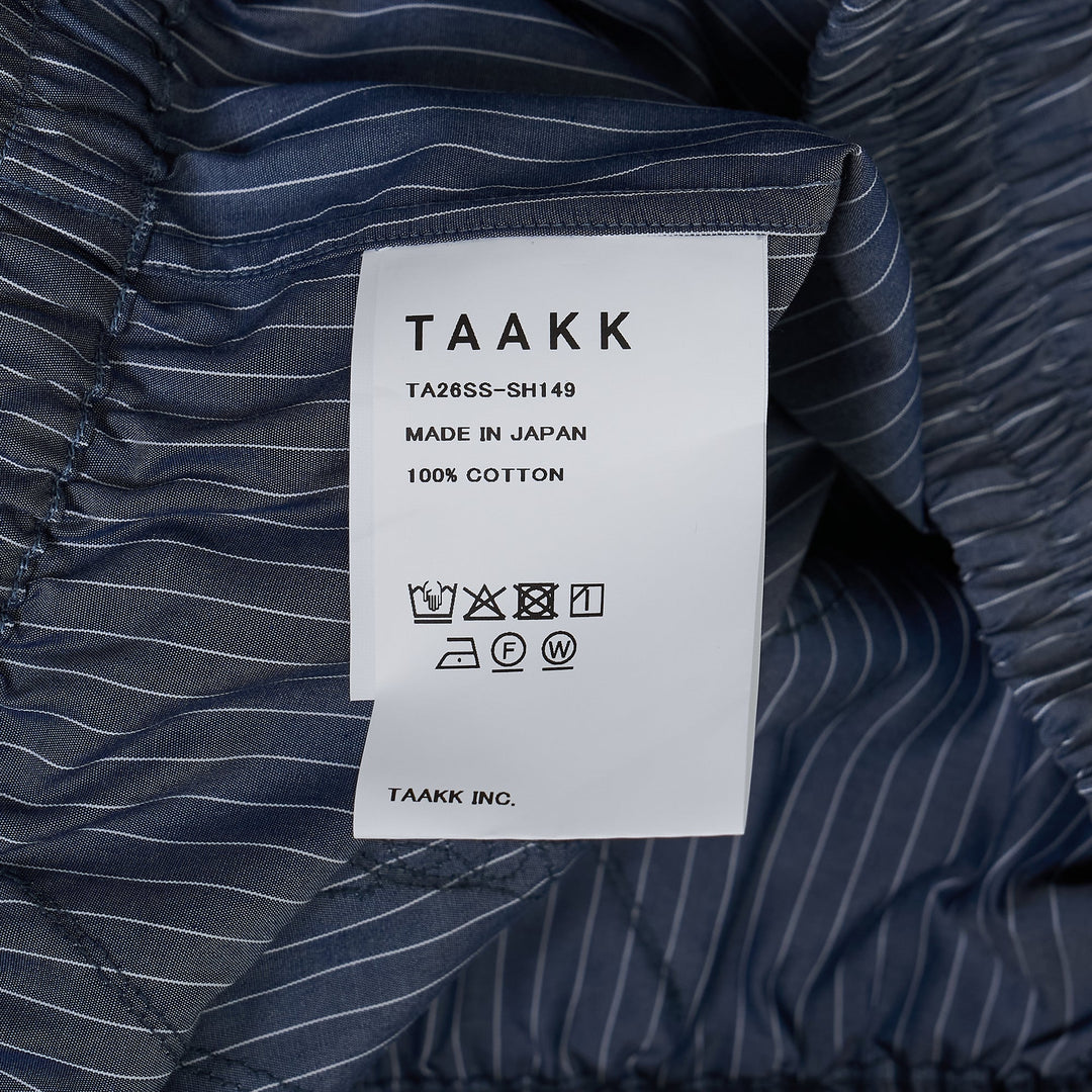 Short Sleeve Cropped Shirt Patch Detail