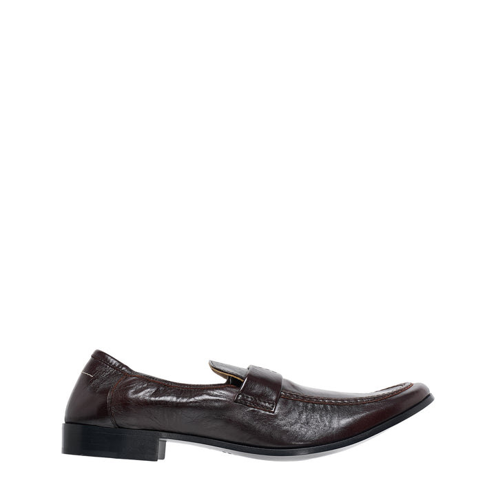 MM6 Athene Calf Leather Loafers – Available at Club 21, Official Retailer in Singapore, Malaysia & Thailand with Global Shipping Online