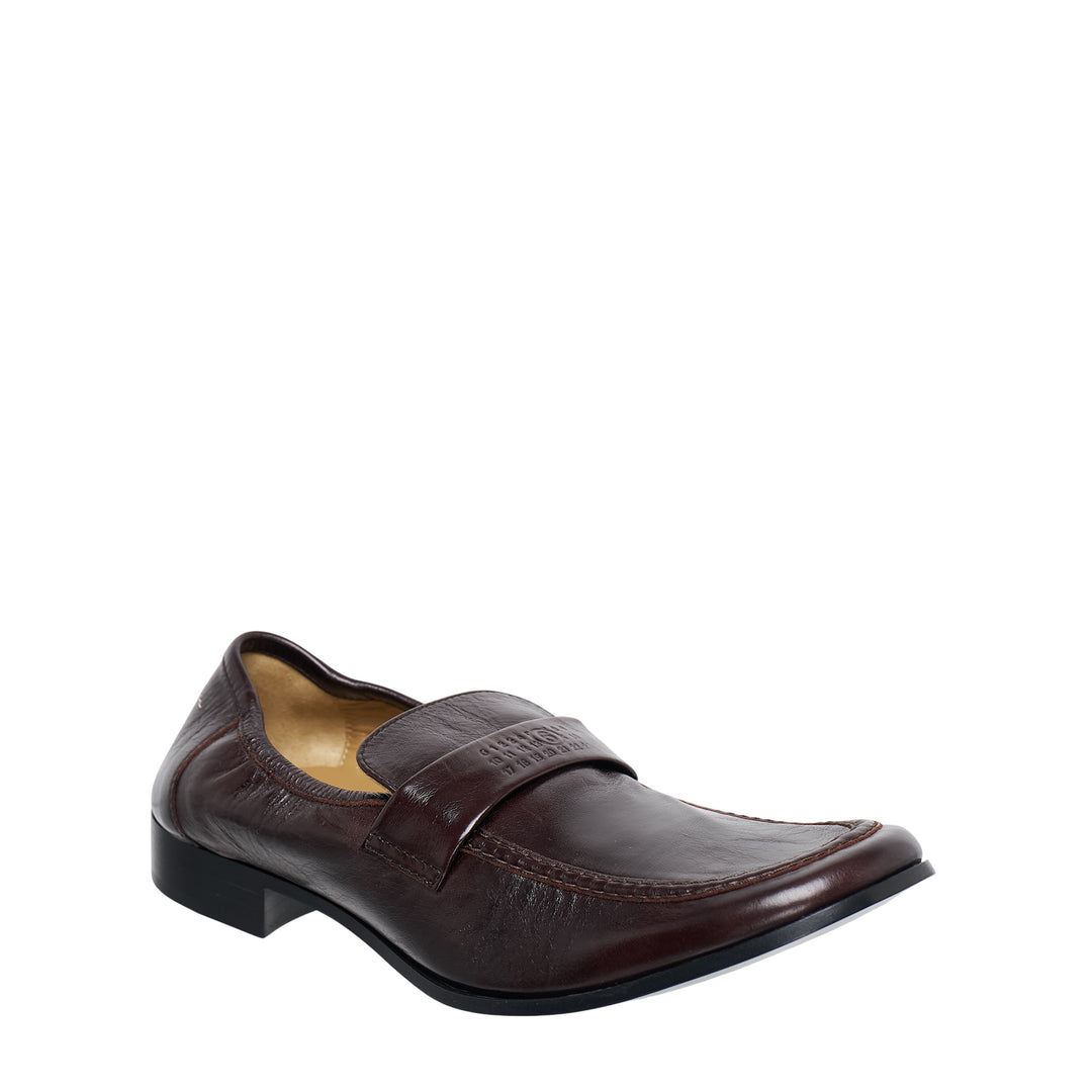 MM6 Athene Calf Leather Loafers – Available at Club 21, Official Retailer in Singapore, Malaysia & Thailand with Global Shipping Online