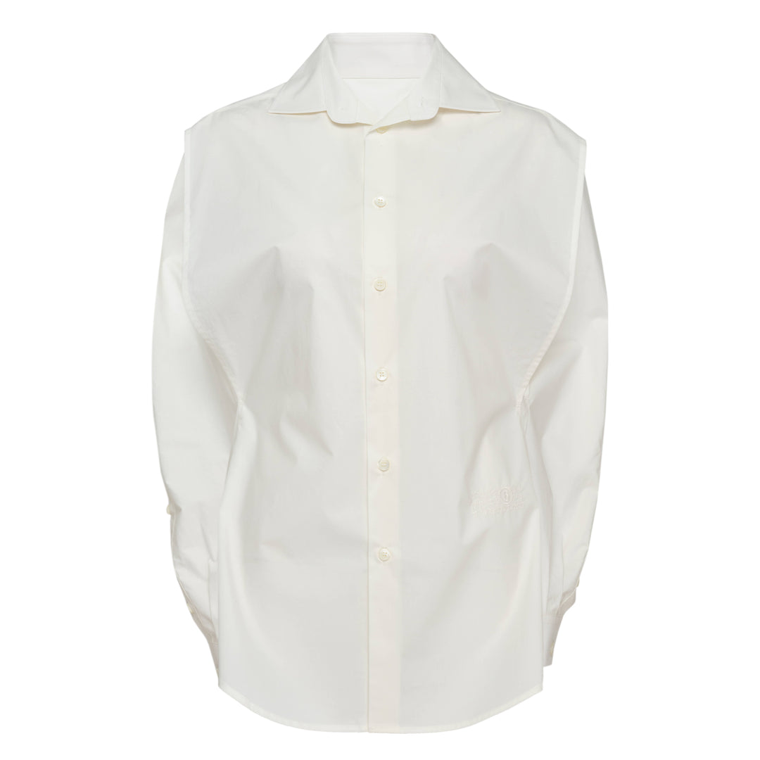 MM6 Long-Sleeved Cotton Poplin Shirt – Available at Club 21, Official Retailer in Singapore, Malaysia & Thailand with Global Shipping Online