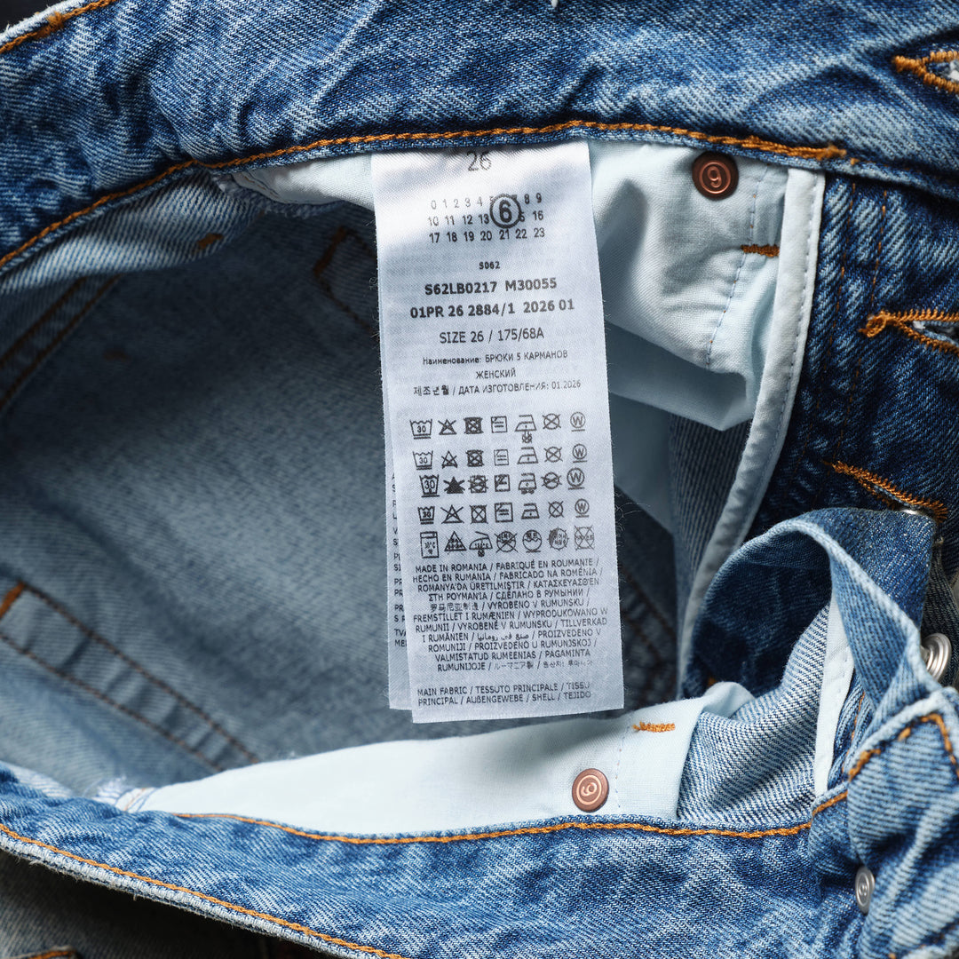 MM6 5 Pocket Denim Pants – Available at Club 21, Official Retailer in Singapore, Malaysia & Thailand with Global Shipping Online