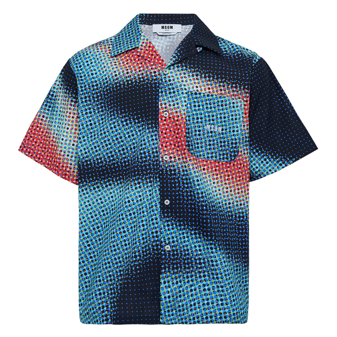 Pixel Printed Shirt