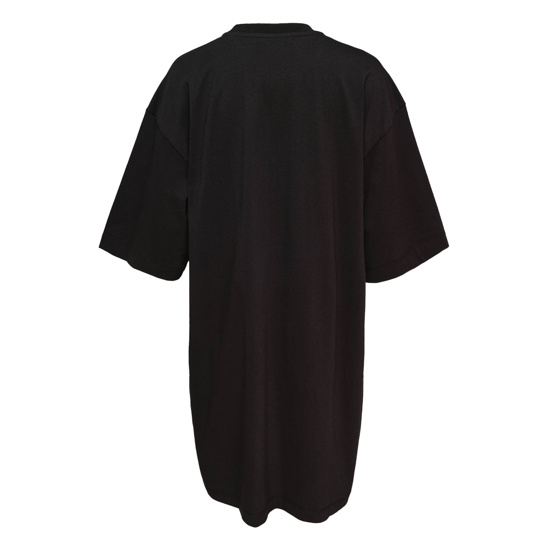 Floral MSGM Logo T-Shirt Dress