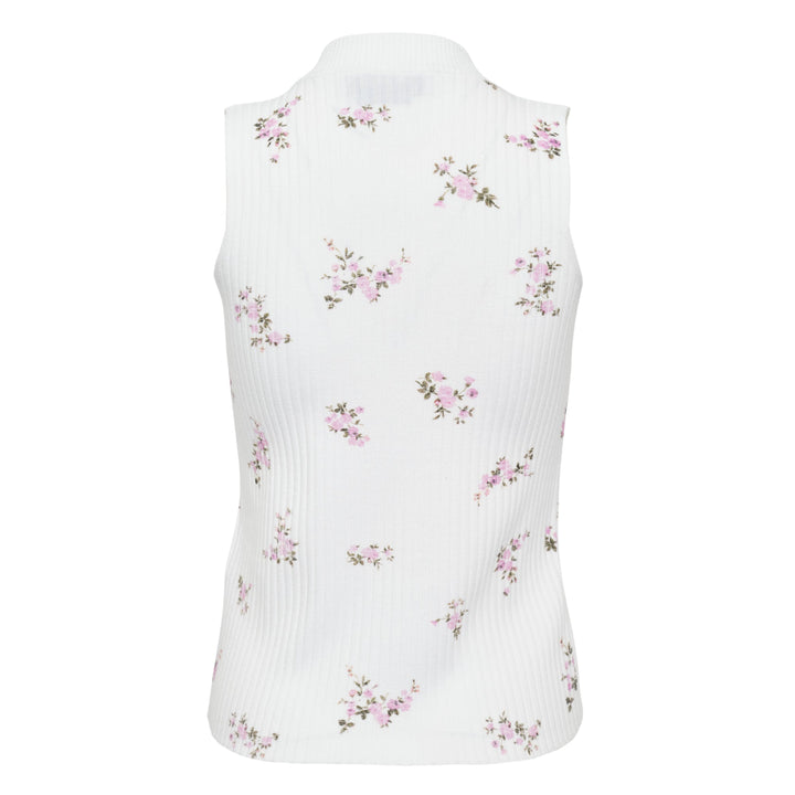 Floral Knit Tank Top