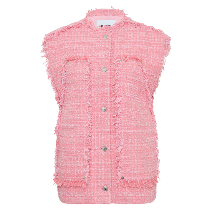 Boucle Tweed Vest