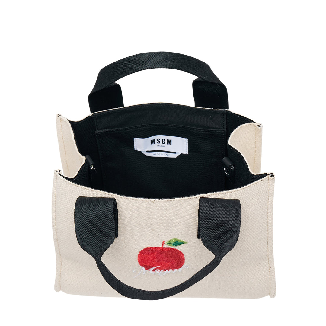 Small Apple Tote Bag